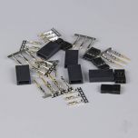 JR/Spektrum Connectors Pairs with Gold Pins (5pcs)