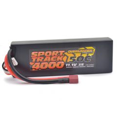 Overlander 4000mAh 11.1v 50C LiPo Battery In Hard Case