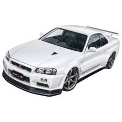 NISSAN R34 SKYLINE GT-R PRE-PAINTED WHITE PEARL BODY SHELL