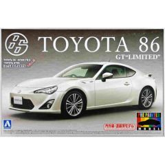 Plastic Kit Aoshima TOYOTA 86 GT PRE-PAINTED SATIN WHITE PEARL BODY SHELL