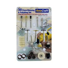 30 Piece Cleaning And Polishing Set