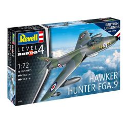 Revell 100 Years of the RAF Hawker Hunter FGA 9 Gift Set 63908
