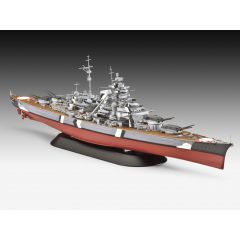 German Battleship Bismarck 1:700