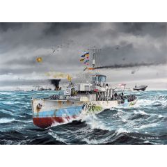 Revell 1/144 HMCS Snowberry Flower Class Corvette 05132