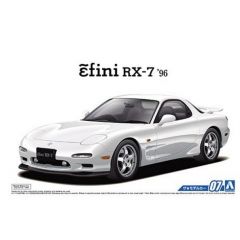 Plastic Kit Aoshima MAZDA RX7 86 EFINI &amp; MAZDA DECALS & WINDOW MASKS 05138