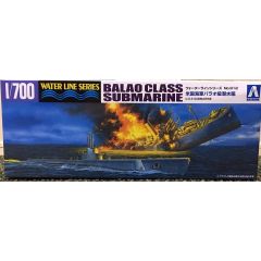 Plastic Kit Revell 1/700 Aoshima USS Balao Class Submarine 05209