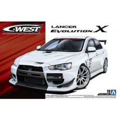 Plastic Kit Aoshima 1/24 C-West CZ4A Lancer Evolution X