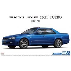 Plastic Kit Aoshima 1/24 kit of a NISSAN ER34 SKYLINE 25GT TURBO 2001