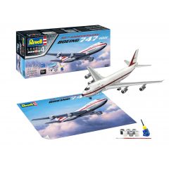 Revell 1/144 Boeing 747-100 50th Anniversary Gift Set 