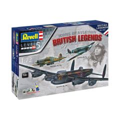 Plastic Kit Revell 1/72 scale British Legends 100 Years RAF Gift Set 05696