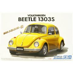 Aoshima The Model Car 1/24 Volkswagen 13AD Beetle 1303S 1973 Plastic Model