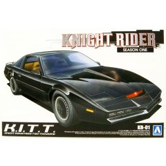 Aoshima Knight Rider 1/24 -Knight 2000 K.I.T.T. Season I Plastic Model Plastic Model