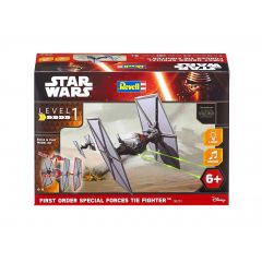 Plastic Kit Revell Build & Play First Order Special Forces TIE Fighter Revell 06751