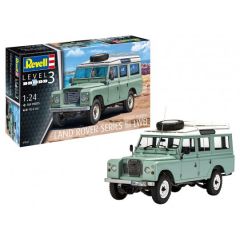 Plastic Kit Revell Model Set Land Rover Series III 1/24