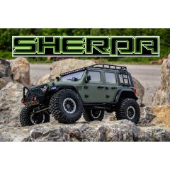 Abisma CR3.4 RTR Rock Crawler Sherpa - Olive 