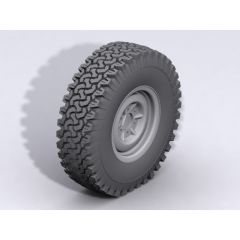 1x Dirt Grabber Single 1.9 inch All Terrain Tire G2 Gelande II SPARE Tyre RC4WD