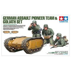 Tamiya 1/35 German Assault Pioneer Team with Goliath Set