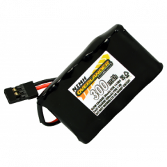 2/3 AAA Nimh Battery Pack 300mah 6v Receiver Flat Premium Sport