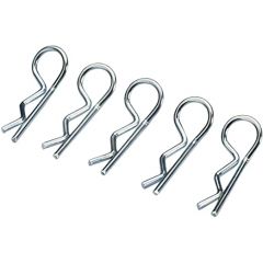 Ansmann Body Clips - Silver (pack of 10) 203000080