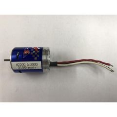 Superfly 400 multi-pole outrunner brushless motor with outer metal cover (#2200-6-3000KV)