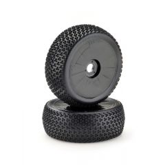 Wheel Set Buggy Disc black 1:8 (2) (BOX70)