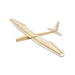 DW Models Sunbird Glider Balsa Kit 1.6M (with1100kv Motor -20amp ESC - prop)