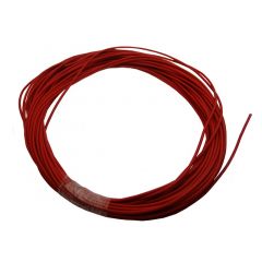 4mm Soft Silicone Wire 12AWG Red - 25m Roll - SKU 2859