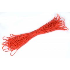 0.6mm Soft Silicone Wire 22AWG Red- 25m Roll - SKU 2863