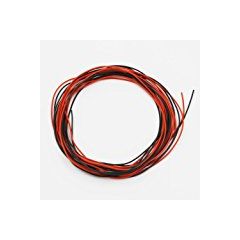 Silicone Wire 30AWG 1M Black/1M Red (11 Strands OD1.2mm)