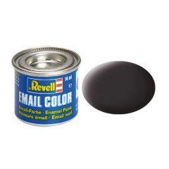 Revell Enamel No.6 Tinlet 14ml tar black matt