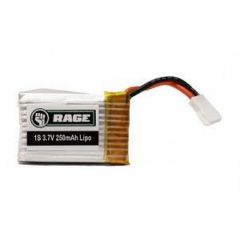 Rage 1s 3.7v 250mAh Lipo battery