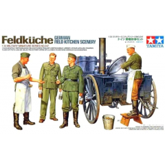  Tamiya 1/35 German Field Kitchen Scenery 35247