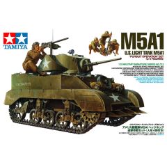 Tamiya 1/35 U.S. Light Tank M5A1 Pursuit Operation Set (w/4 Figures) 35313