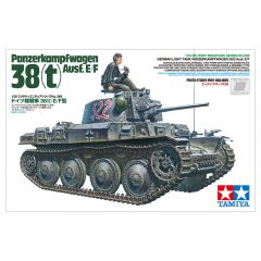 Tamiya 1/35 German Light Tank Panzerkampfwagen 38(t) Ausf.E/F 35369