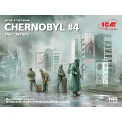 ICM 1/35 Chernobyl 4 Deactivators 35904