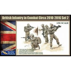 GECKO 35GM0016 1/35 British Infantry In Combat Circa 2010-2012 Set 2