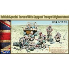GECKO 35GM0023 1/35 British Special Forces with Support Troops (Afghanistan)