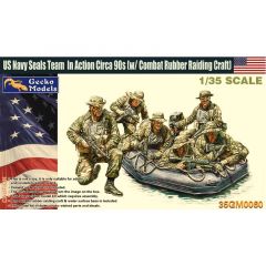 Gecko Models 1/35 US Navy Seals Team In Action Circa 90s 35GM0060