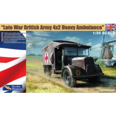 GECKO MODELS 1/35 Late War (WWII) BRITISH WW2 4x2 HEAVY AMBULANCE 35GM0069