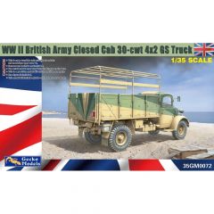 GECKO MODELS 1/35 WWII BRITISH Army Closed Cab 30-cwt 4x2 GS Truck 35GM0072