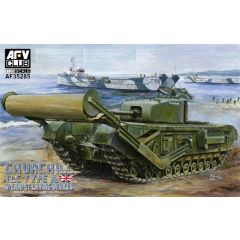 AFV Club 1:35 Scale Churchill TLC Type A with Carpet Laying Devices Kit