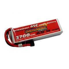 Overlander Ultrasport Extreme 3700mAh 3S 11.1V 45C Lipo Battery