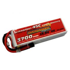 Overlander Ultrasport Extreme 3700mAh 4S 14.8V 45C Lipo Battery