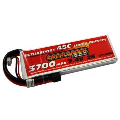 Overlander Ultrasport Extreme 3700mAh 2S 7.4V 50C Lipo Battery