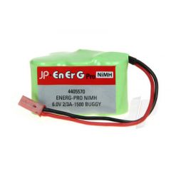 J Perkins Energ-Pro NiMH 6.0V AA 1500mAh Buggy Receiver Batteries