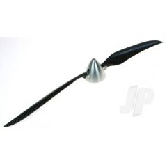 Folding Carbon Propeller 14 x 9.5 With 38mm CNC Spinner