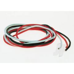 14SWG Silicone Wire (White/Black/Red) 1m