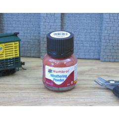 Humbrol Weathering Powder 28ml Iron Oxide