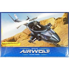 Aoshima Airwolf 1/48 Helicopter Plastic Model