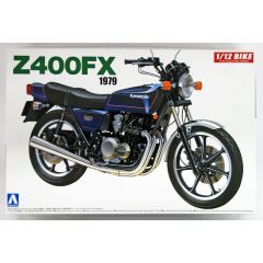 Aoshima Naked Bike 1/12 Kawasaki KZ400E Z400FX 1979 Plastic Model